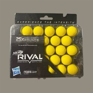 Nerf Rival Precision Yellow 25X Rounds